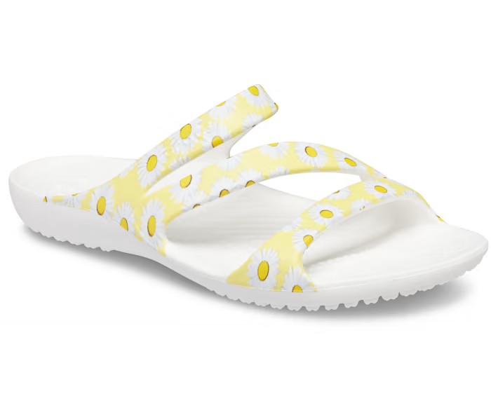 crocs-gallery-color:white / yellow daisy; color:White / Yellow Daisy; alt:ALT140; file:206894_1EX-ALT140