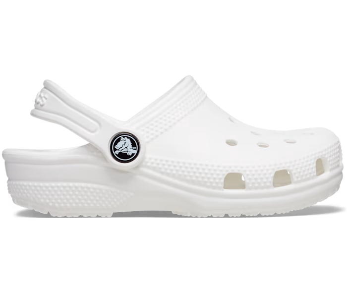 Crocs Toddler Classic Clog - White ALT100