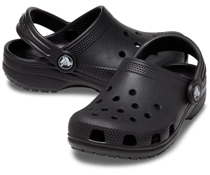 Crocs Kids' Classic Clog - Black ALT110