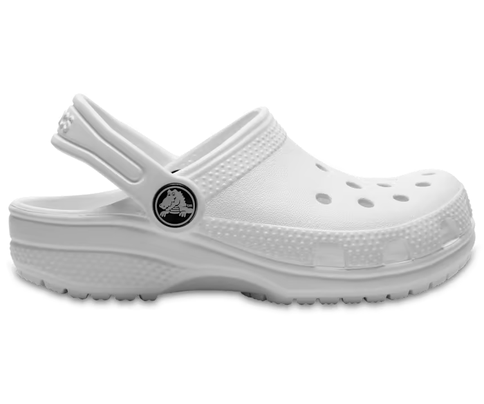 Crocs Kids' Classic Clog - White ALT100