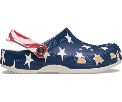 Crocs Kids’ Classic American Flag Clog ALT100