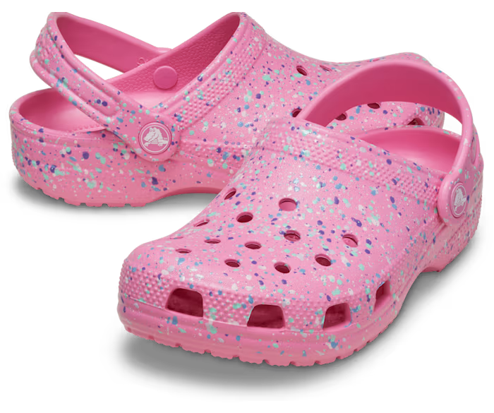 crocs-gallery-color:pink lemonade/multi; color:Pink Lemonade/Multi; alt:ALT110; file:210349_6SO-ALT110