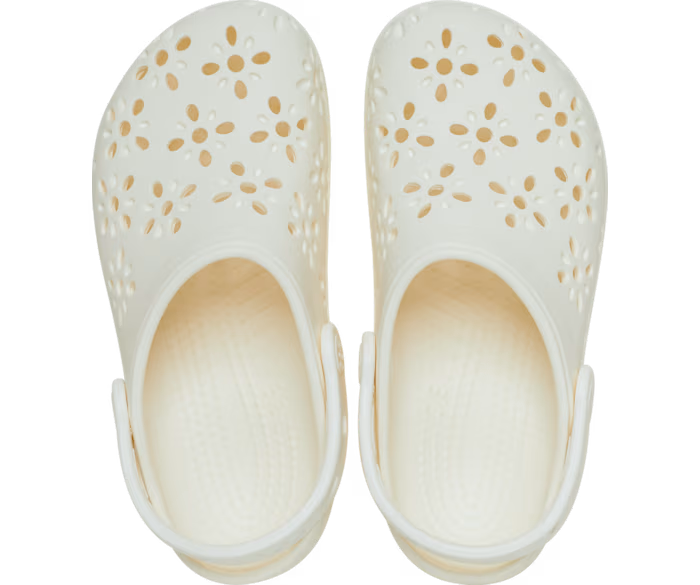 Crocs Kids' Classic Floral Cut-Out Clog ALT120