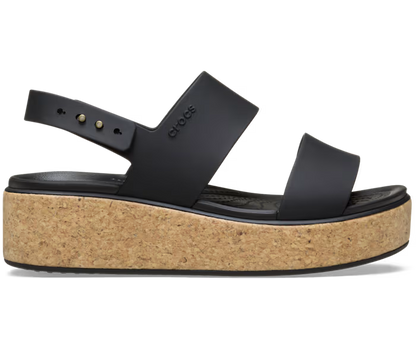 Crocs Brooklyn Low Wedge Cork Sandal ALT100