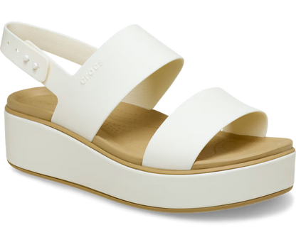 Crocs Brooklyn Low Wedge Matte Wrap Sandal ALT140