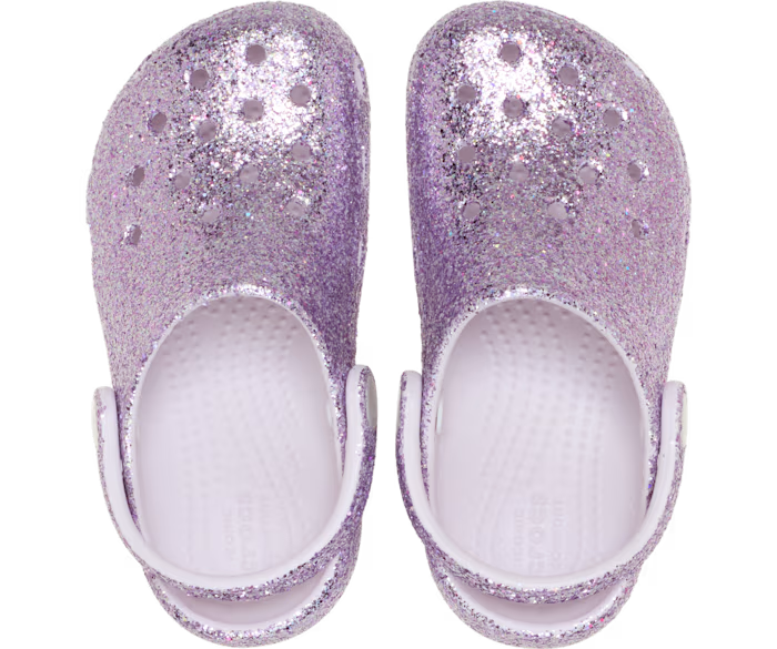 Crocs Toddler Classic Chunky Glitter Clog ALT120
