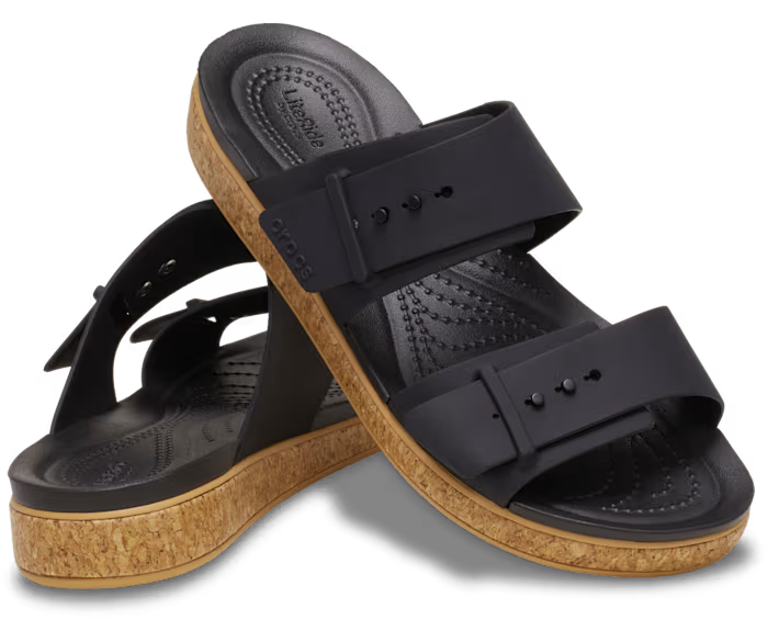 Crocs Brooklyn Buckle Low Low Cork Sandal ALT110