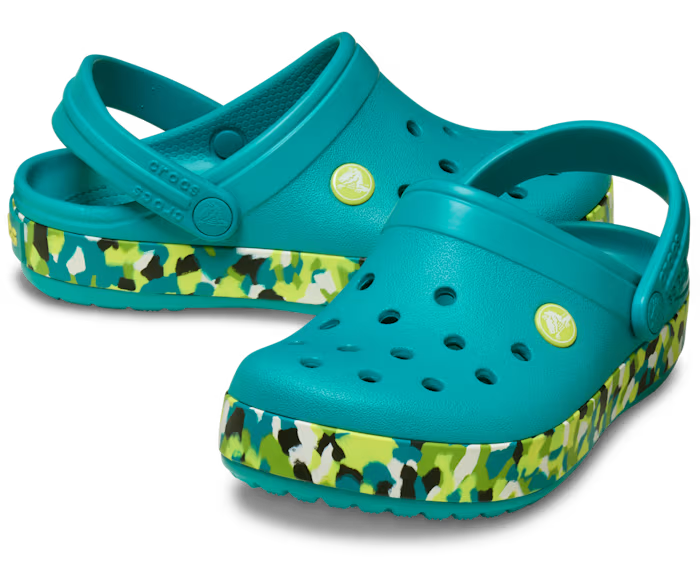 crocs-gallery-color:turbo teal/multi; color:Turbo Teal/Multi; alt:ALT110; file:212523_3BU-ALT110