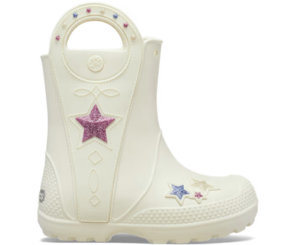 Crocs Toddler Handle It Western Metallic Boot ALT100