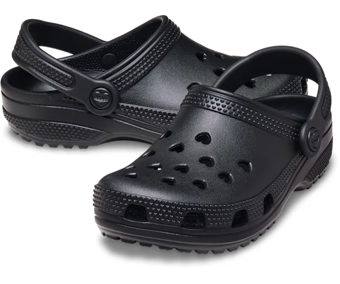 Crocs Kids' Classic Hearts Cut Out Clog ALT110