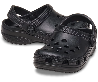 Crocs Toddler Classic Hearts Cut Out Clog ALT110
