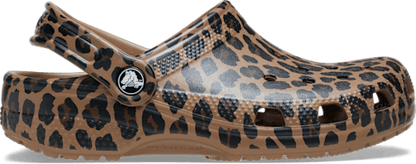 Kids' Classic Animal Clog - Sepia / Leopard